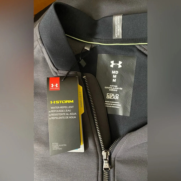NWT Under Armour Range Unlimited Storm Full Zip Bomber Jacket Steph Curry Size M - Picture 12 of 14